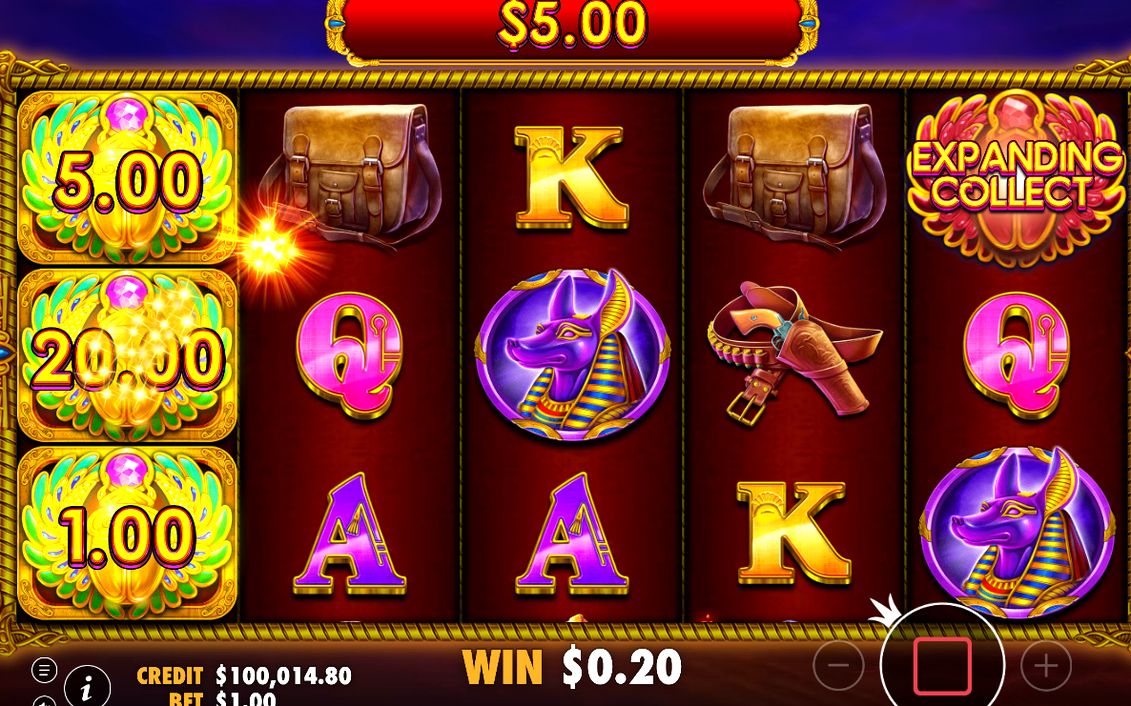 Free Spins-läget med Super Respin-potten på skärmen