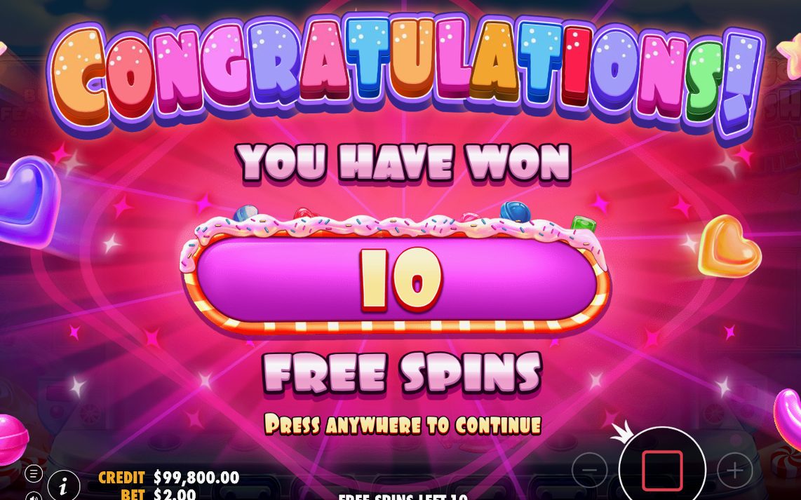 Free Spins-läget där nya scatter ger fler snurr