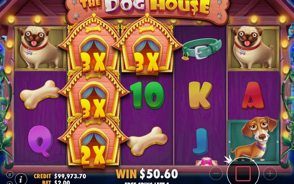 Free Spins-rundan, där rullarna visas i spelets egen grafik